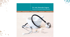 Desktop Screenshot of angerer-komplementaermedizin.com